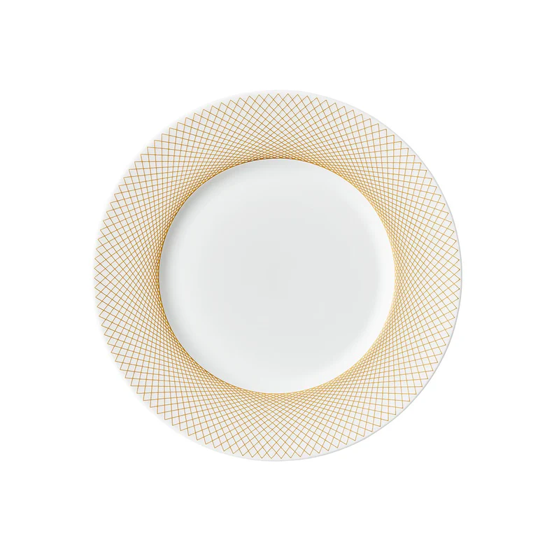 Degrenne Collection Graphique Classique Oro Round Presentation Plate 32,5 cm